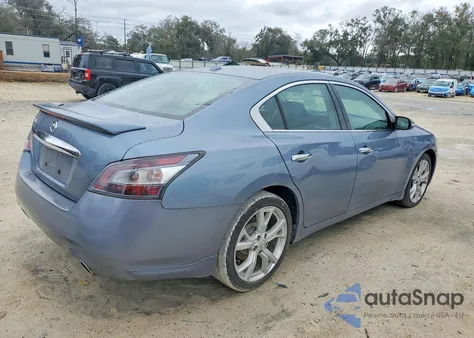 2012 Nissan Maxima S z USA, uszkodzony, nr VIN 1N4AA5AP4CC842522